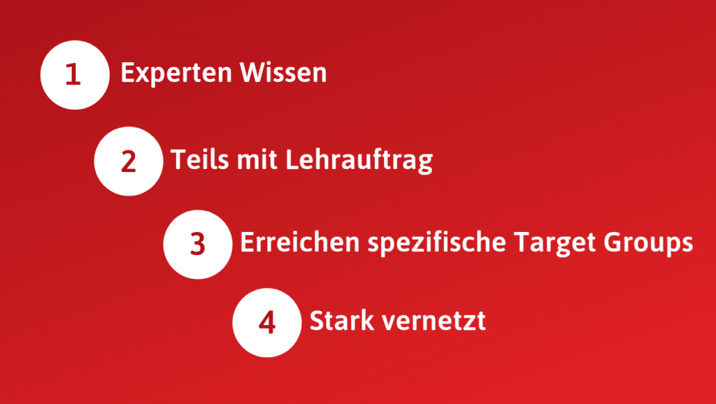 Vorteile in der Zusammenarbeit mit B2B-Influencern