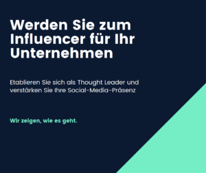 Influencer für Unternehmen